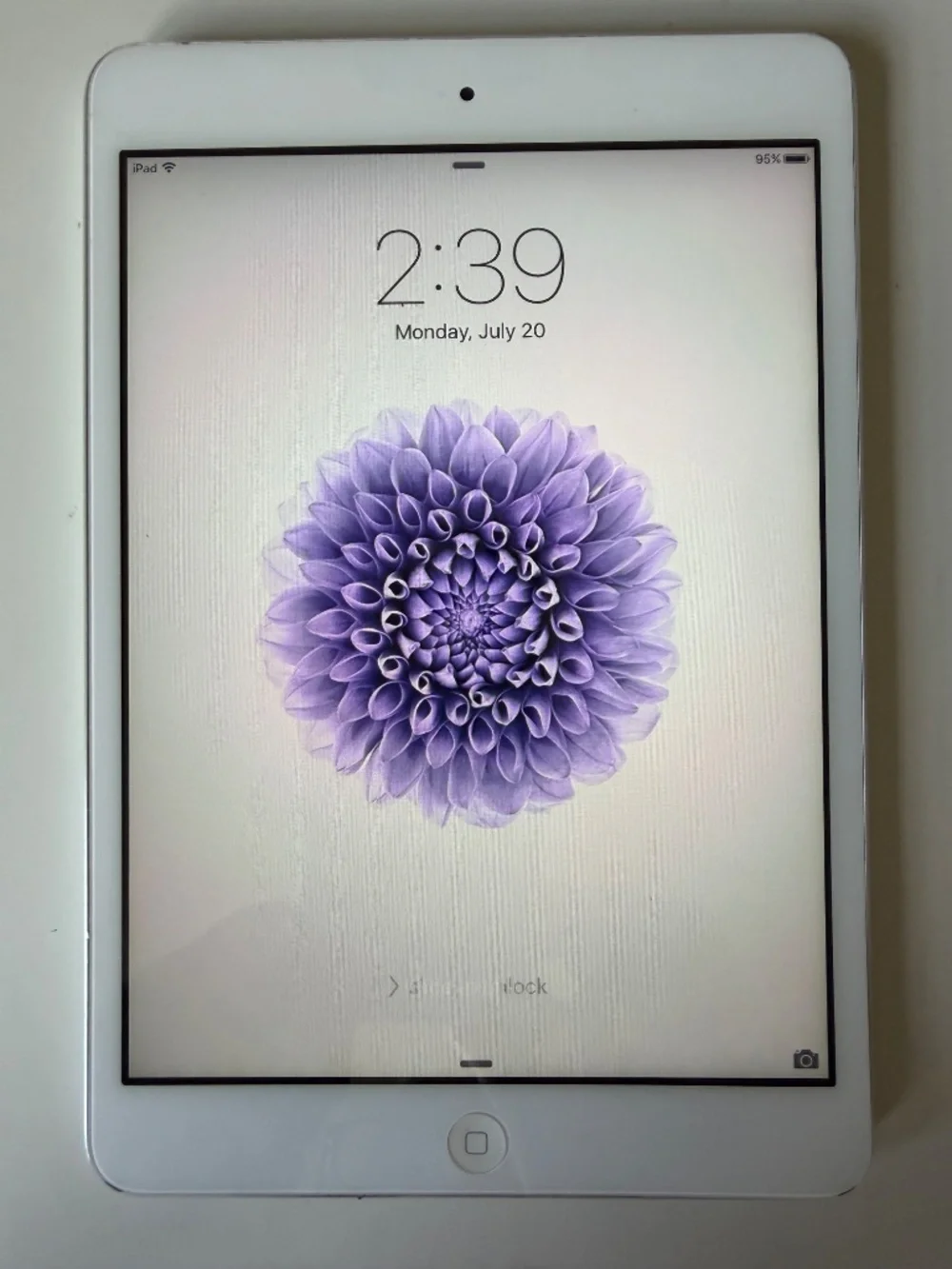 Apple iPad Mini 1st Gen 32GB Wi-Fi in White/Slate Finish + Stand Case